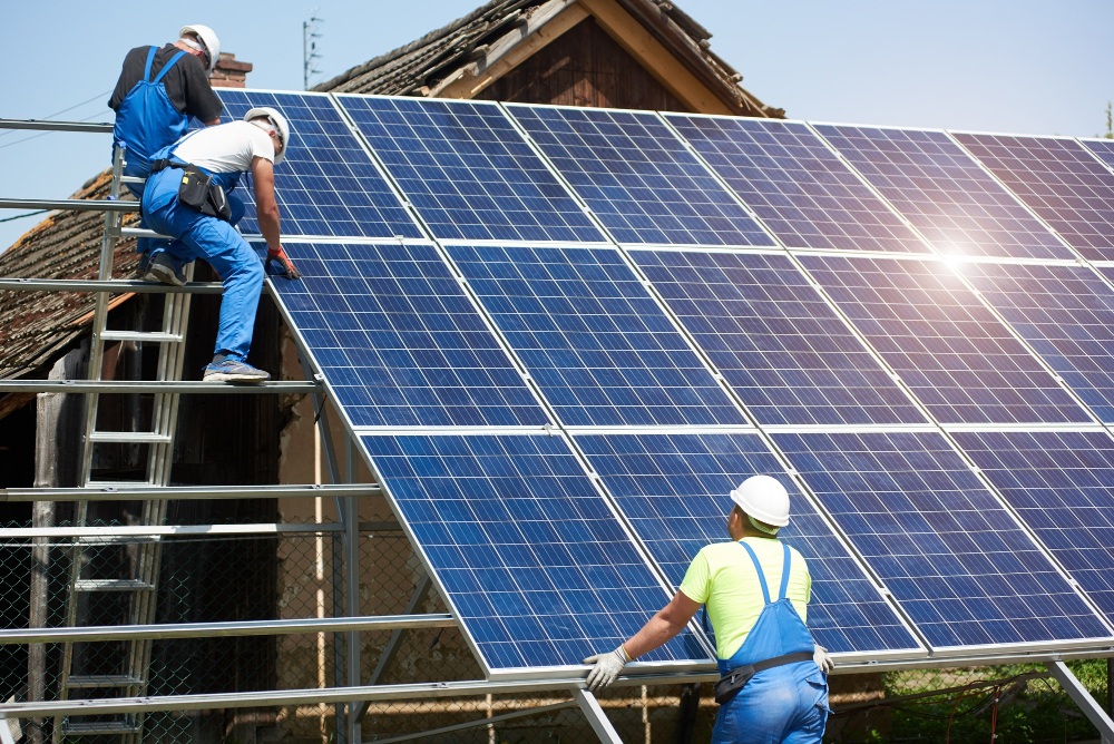 Pose de panneaux solaires photovoltaïques à Pérols